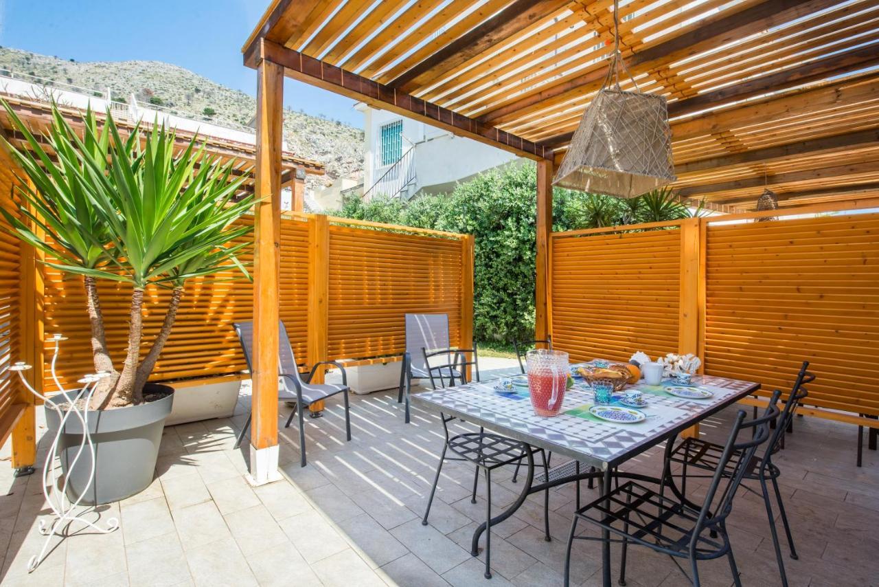 Villa Cinzia-150 Mt From The Beach Mondello Luaran gambar