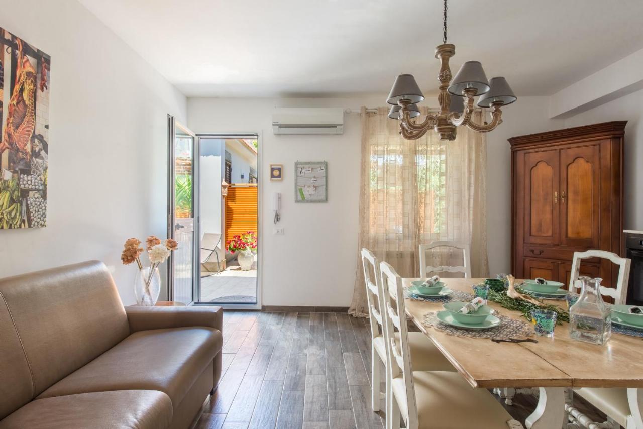Villa Cinzia-150 Mt From The Beach Mondello Luaran gambar