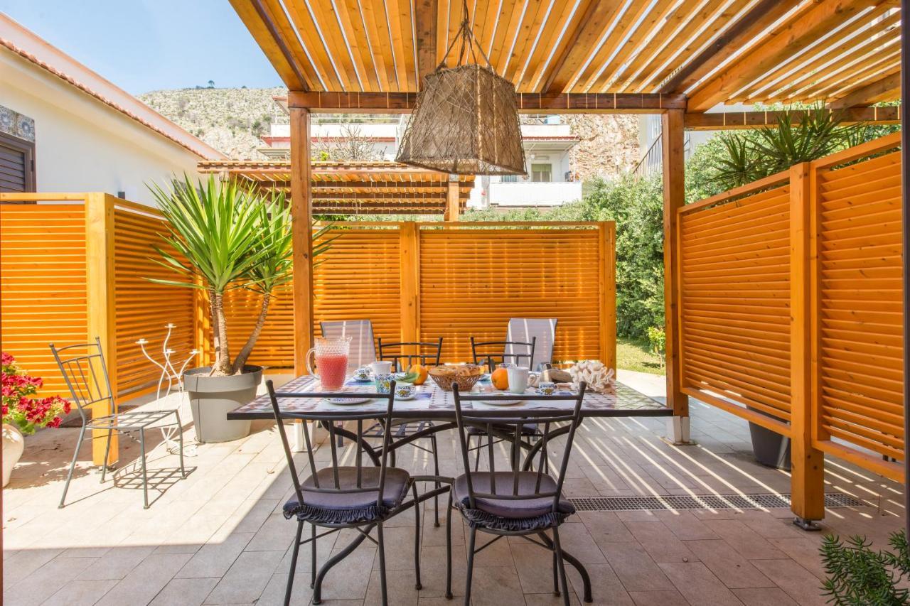 Villa Cinzia-150 Mt From The Beach Mondello Luaran gambar