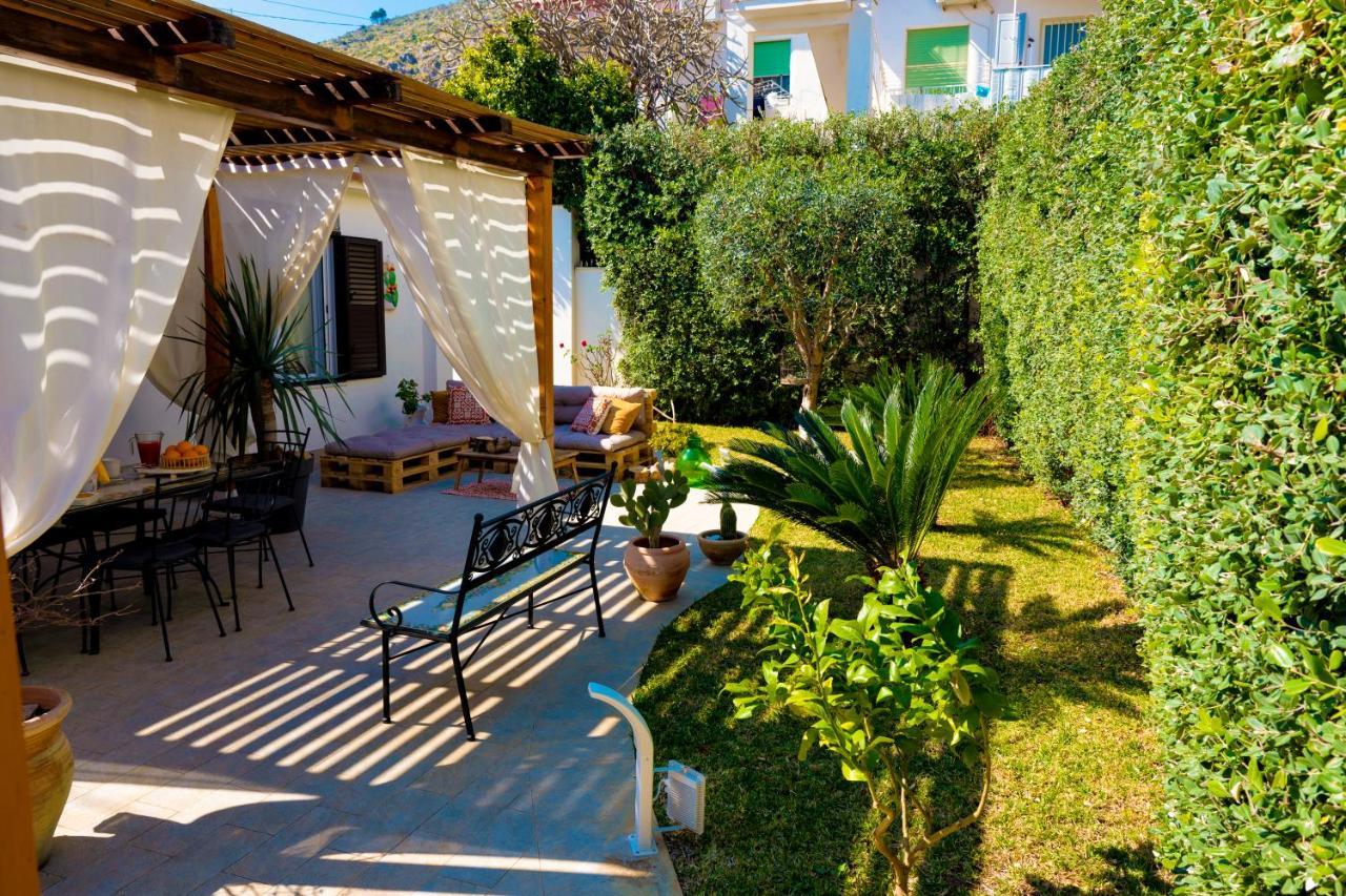 Villa Cinzia-150 Mt From The Beach Mondello Luaran gambar
