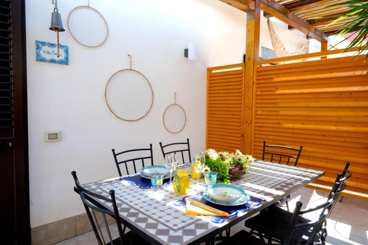 Villa Cinzia-150 Mt From The Beach Mondello Luaran gambar